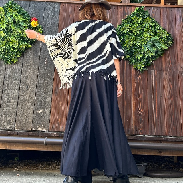 たっぷりフレアーパンツ