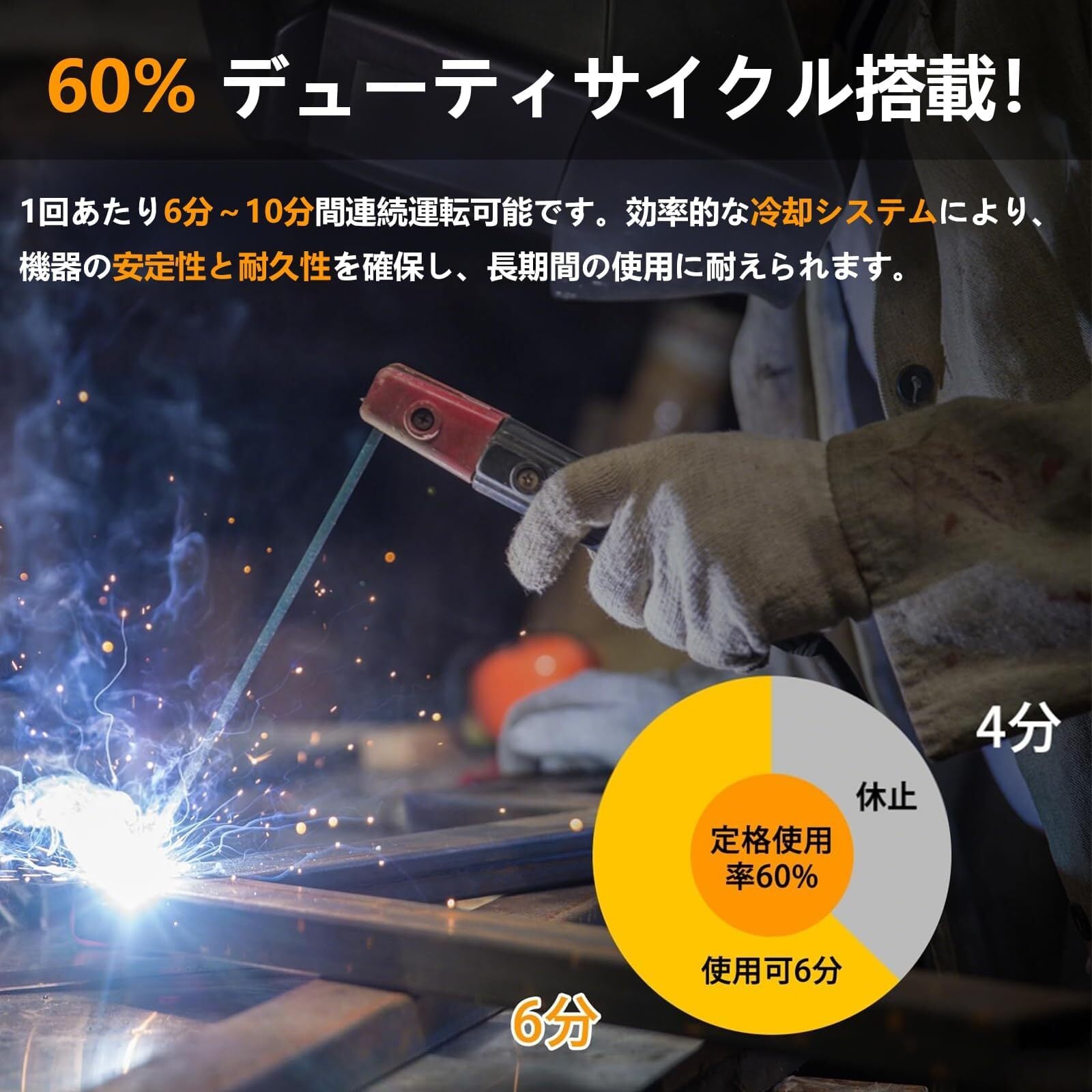 アーク溶接機 100V/200V兼用 1台2役 ARC・MMA・リフトTIG溶接機 大型