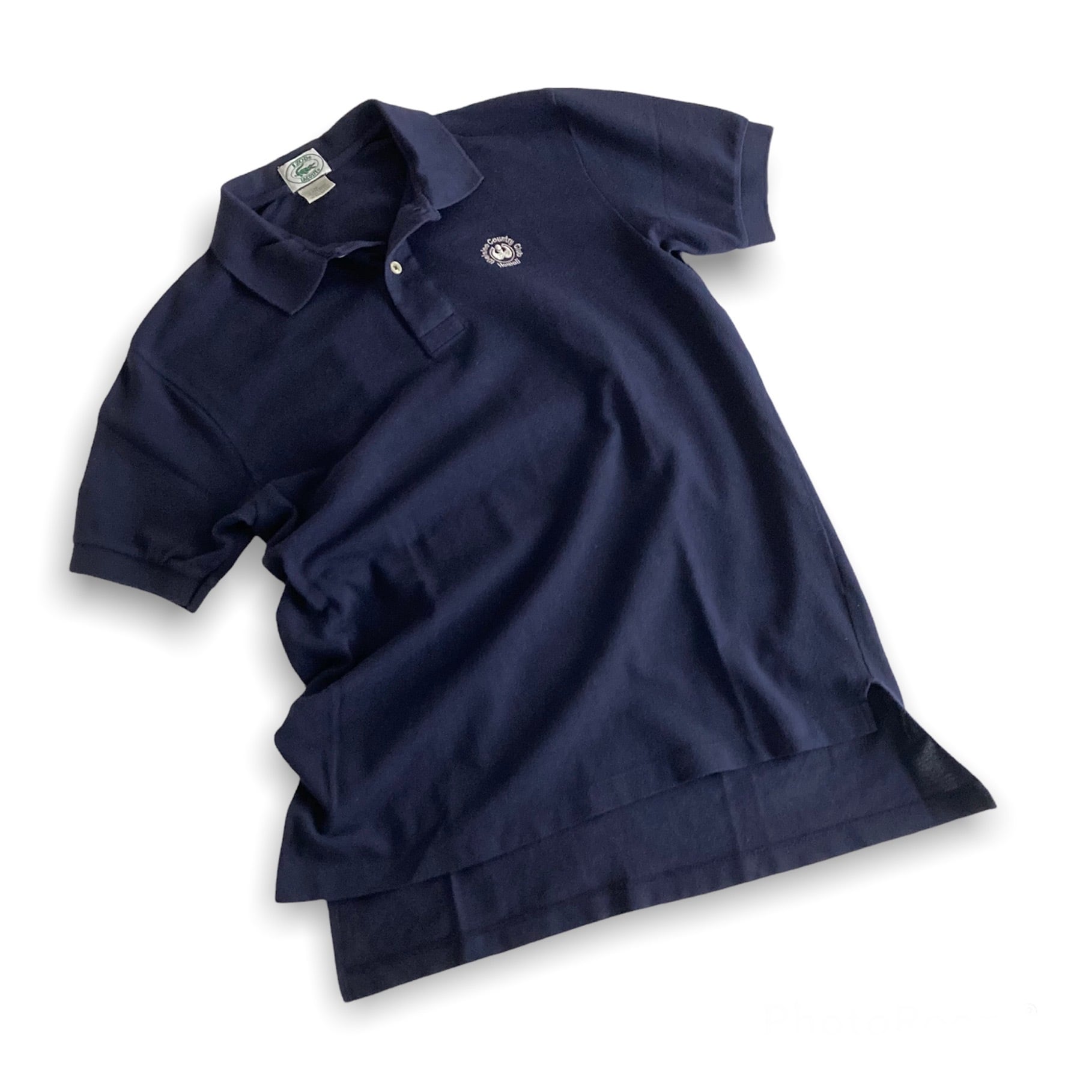 1980's〜Early90's IZOD LACOSTE Pique Mesh Polo Shirt | chillrobe