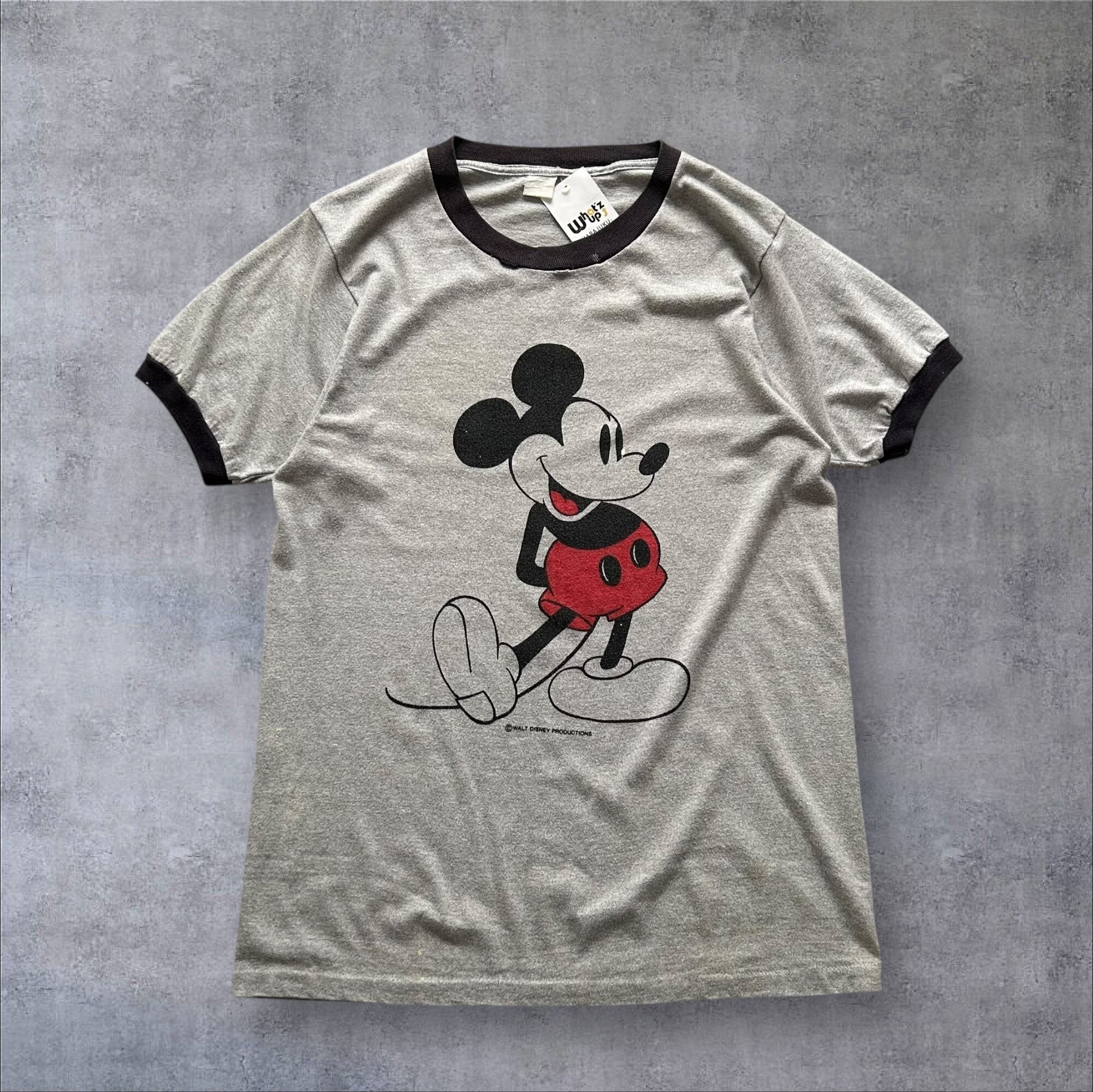 1980s Mickey Mouse Linger T-shirt【高円寺店】