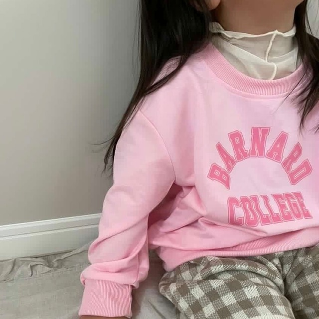 【即納】college logo long sleeve T-shirt