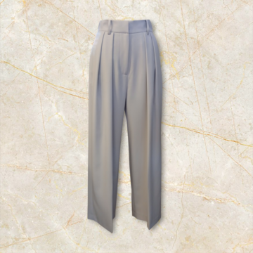 25SS】ANCELLM TUCK SWEAT PANTS (PURPLE) ANC-PT67 | Pay ID