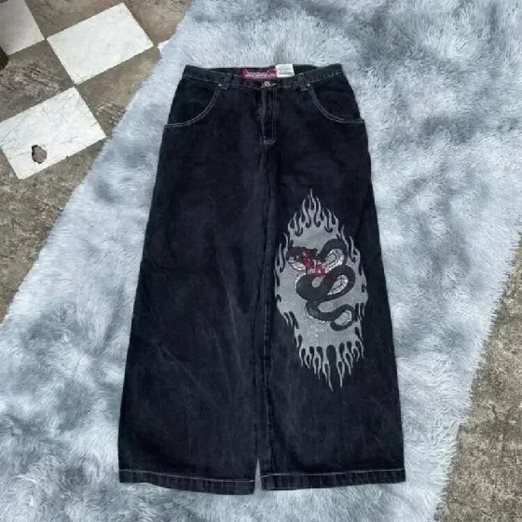 Jnco jeans デニムハーフパンツ ジーンズ Y2K 90s00s グレー｜メンズ