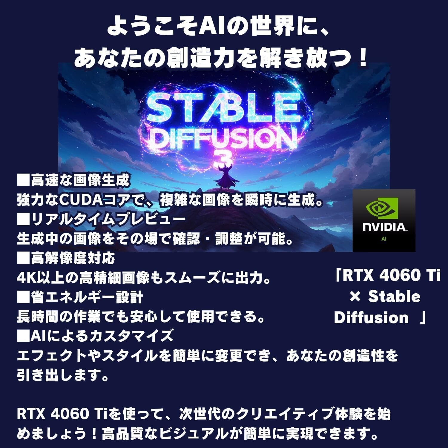 ゲーミングPC タワー型 G-StormXi Geforce RTX 4060 Ti Ryzen7 5700X