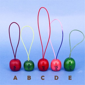 《 弥治郎系・佐藤誠孝 工人 》だるまストラップ