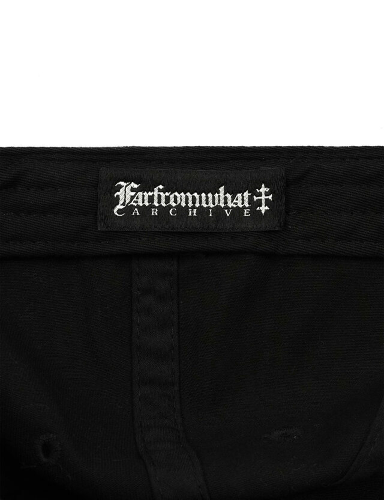 FAR FROM WHAT/ FAR crest emblem cap