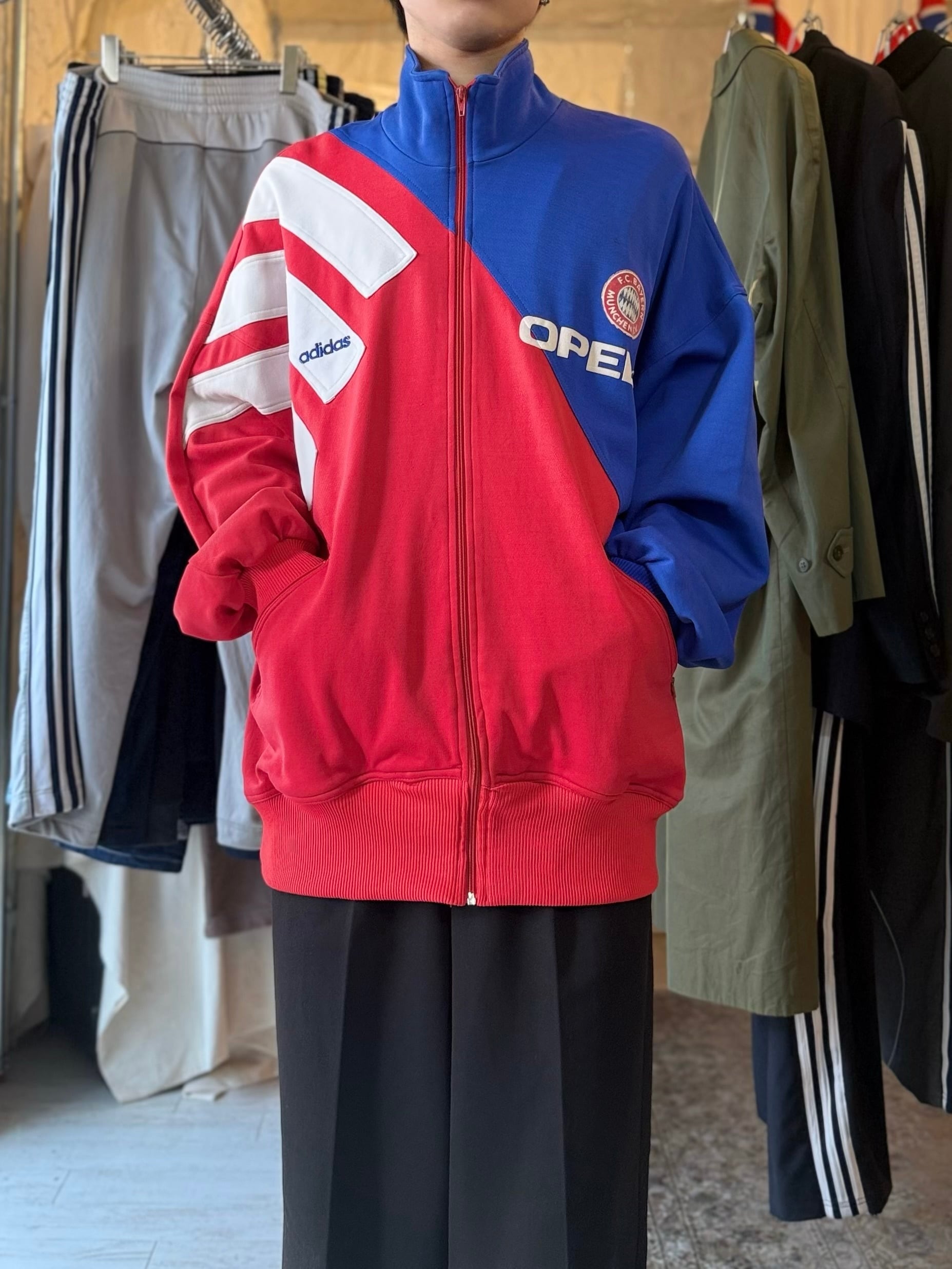 80s vintage DESCENTE製 Adidas game shirt | mesen