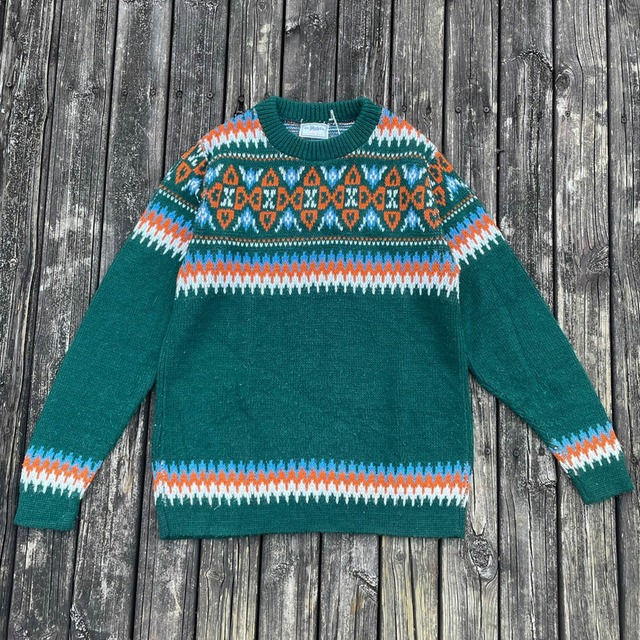 green used knit
