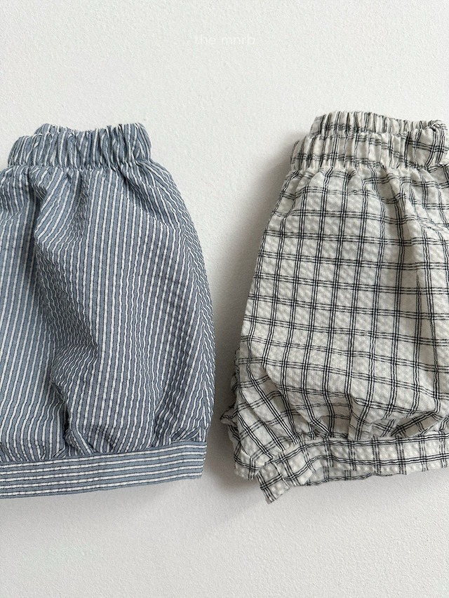 《予約》送料無料 【mini robe】stripe bloomers