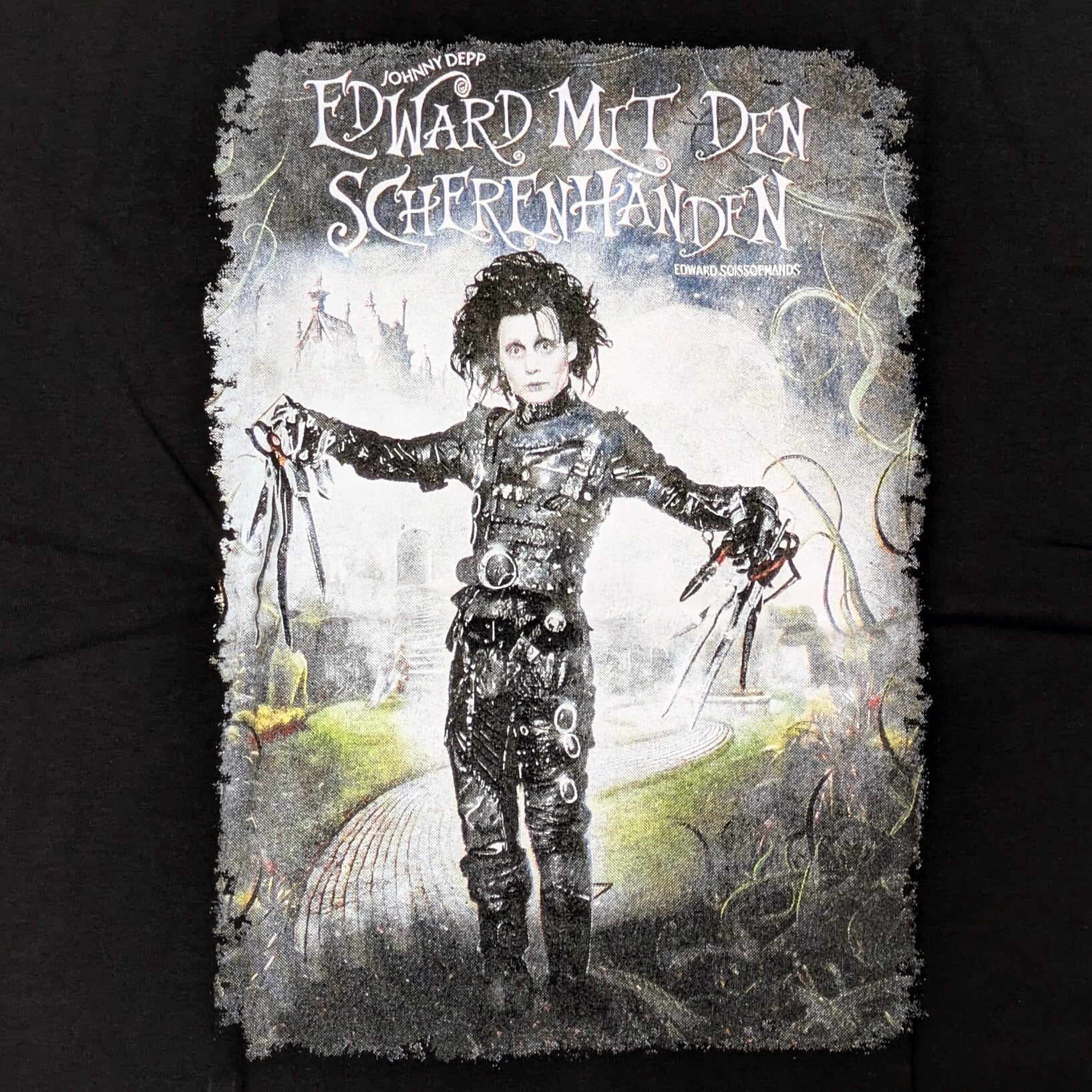 【 Edward Scissorhands / シザーハンズ 】  Edward Scissorhands ( シザーハンズ )  映画Tシャツ / Tシャツ〚アメリカン雑貨 アメトイ〛
