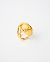 〈VERSACE〉Medusa Scarf Ring 1990s