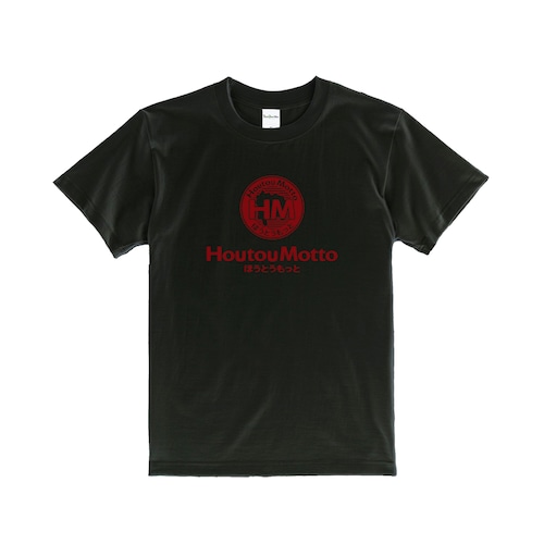 Houtou Motto ほうとうもっと Tシャツ ブラック