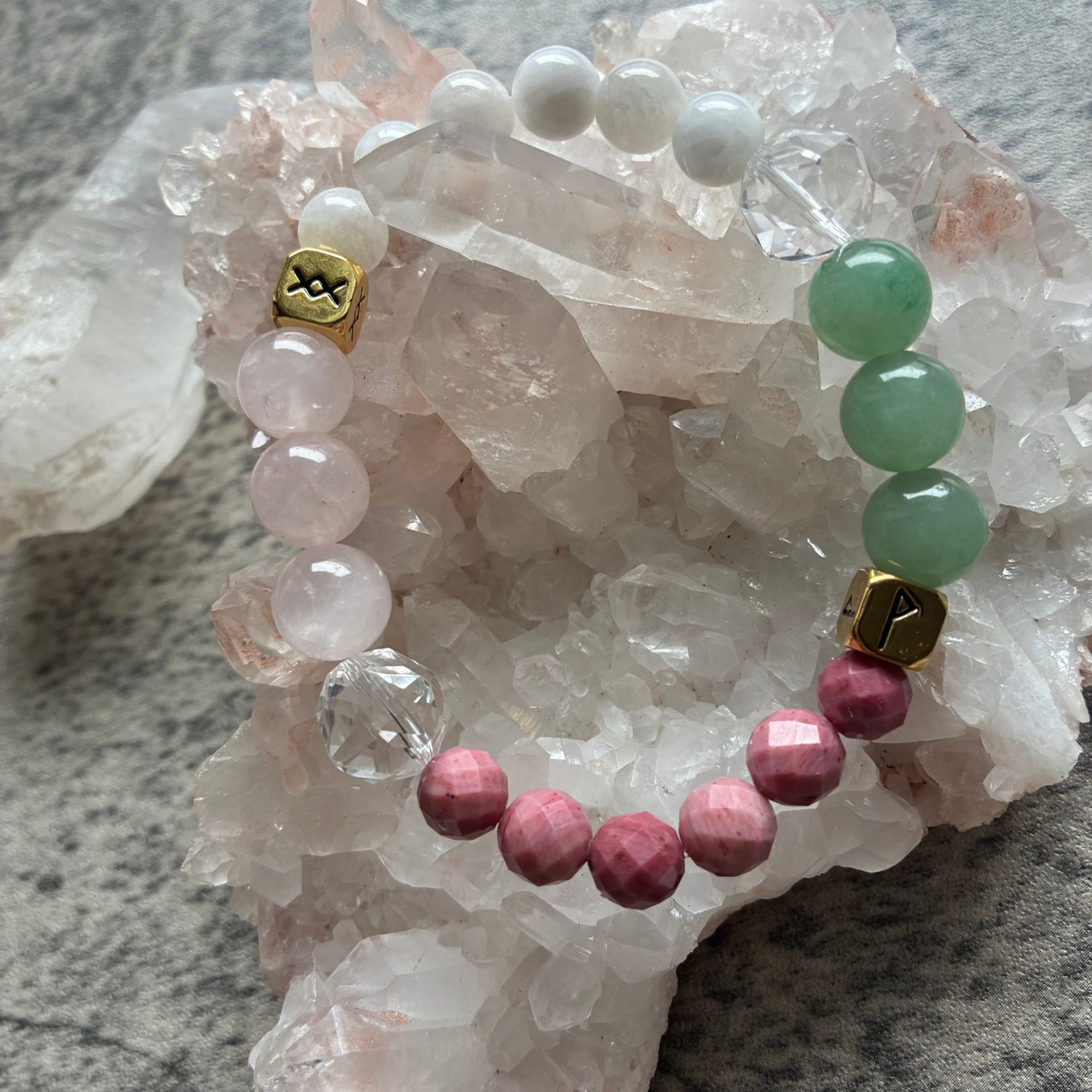 国内便✬【BELTANE Amulet bracelet】BELTANE HEART BLOOM（ベルテーン・ハート・ブルーム）