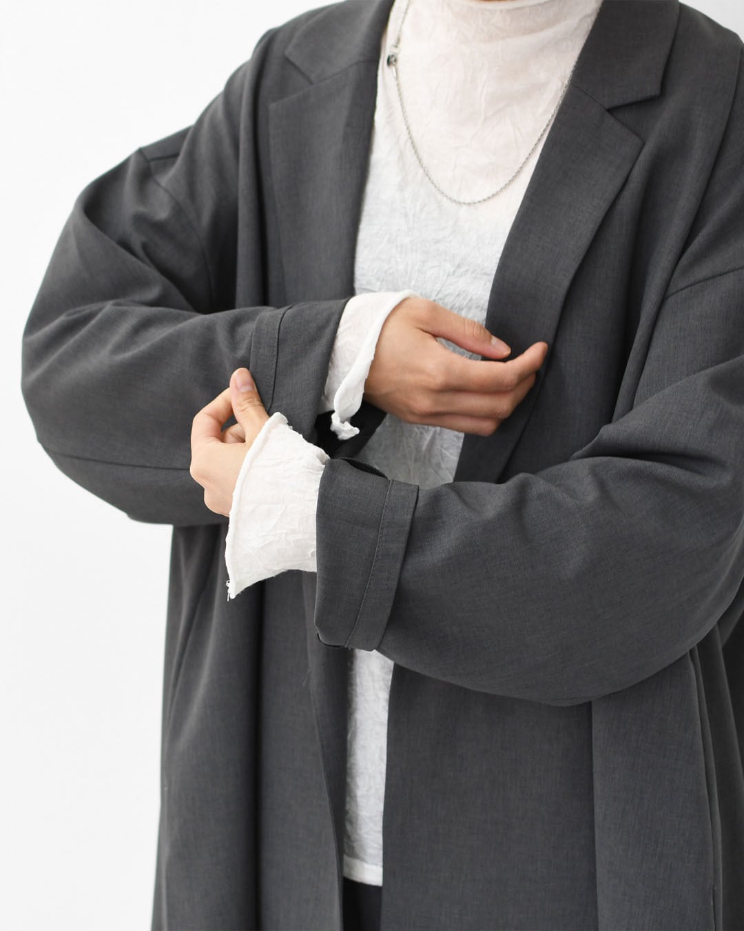 mizuiro ind [ミズイロ インド] tailored shirt JK [3-230103