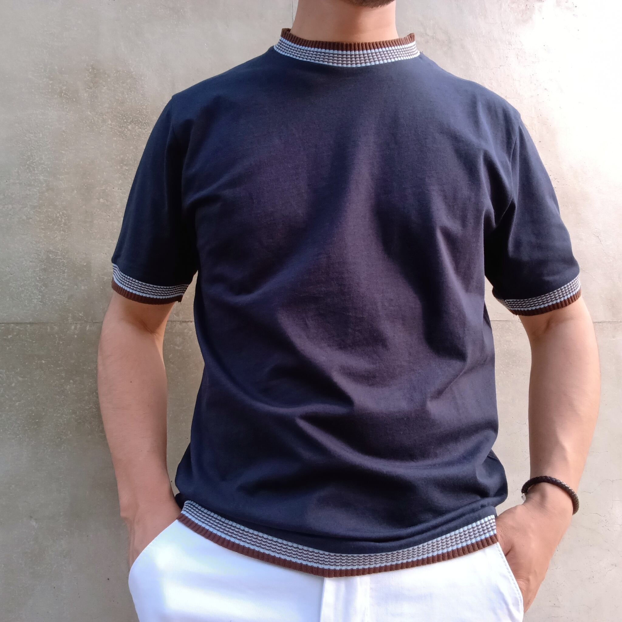 SSEINSE S センス Tシャツ 半袖 T Shirt 紺 / ネイビー / 10049945 