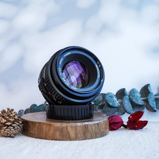 【上美品】MD Rokkor 50mm f1.7  人気の軽量標準レンズ