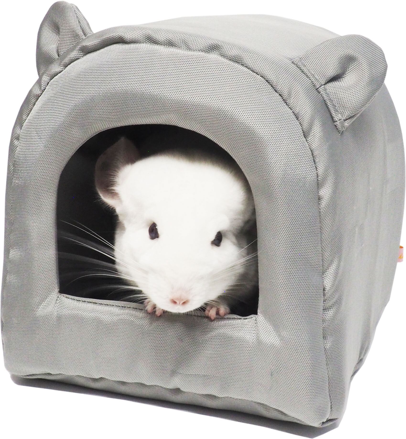 【小動物】 チンチラまったりホーム グレー/ブラック