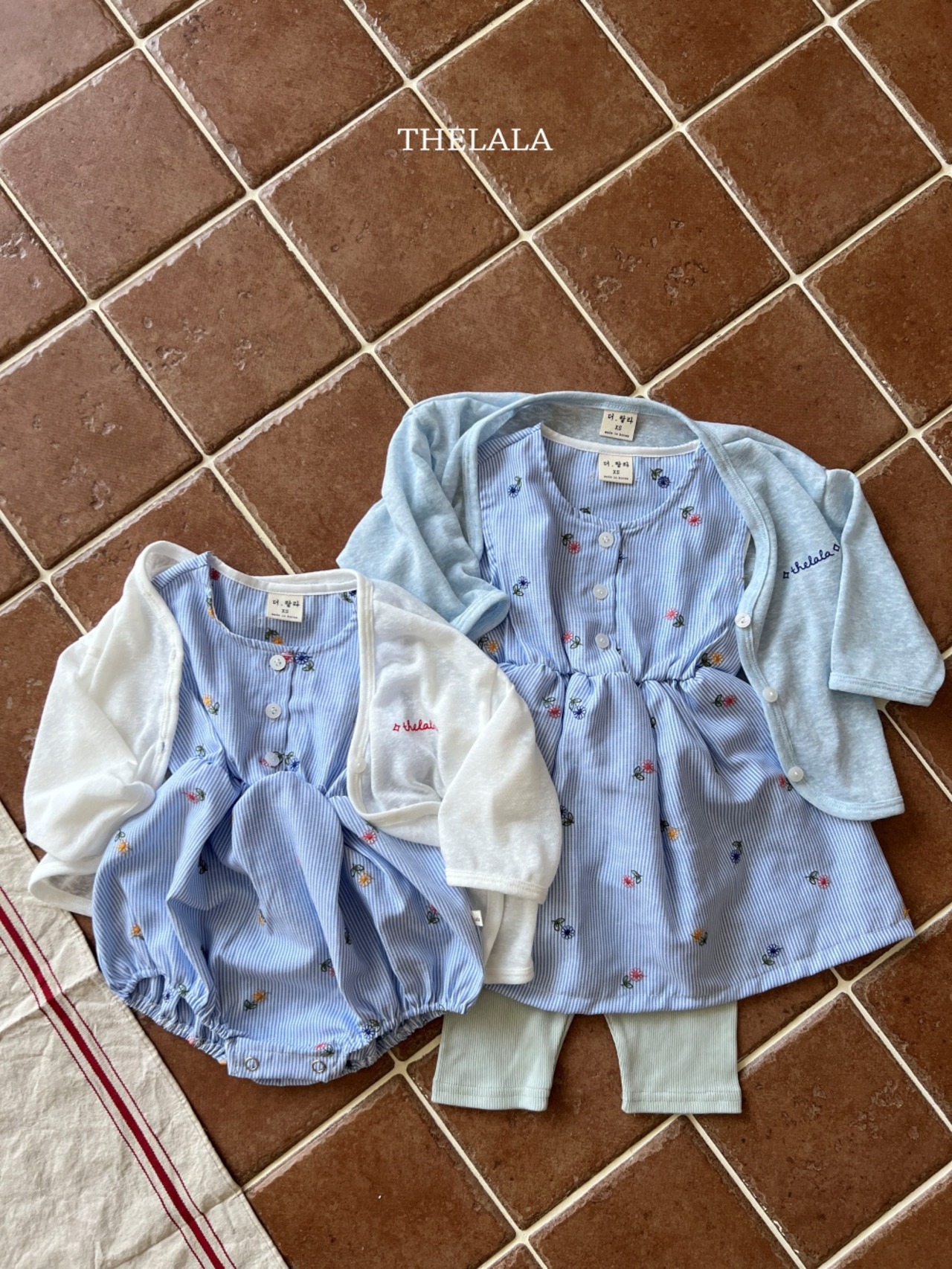 [THELALA] Rain Flower Dress / [더랄라] 레인꽃원피스