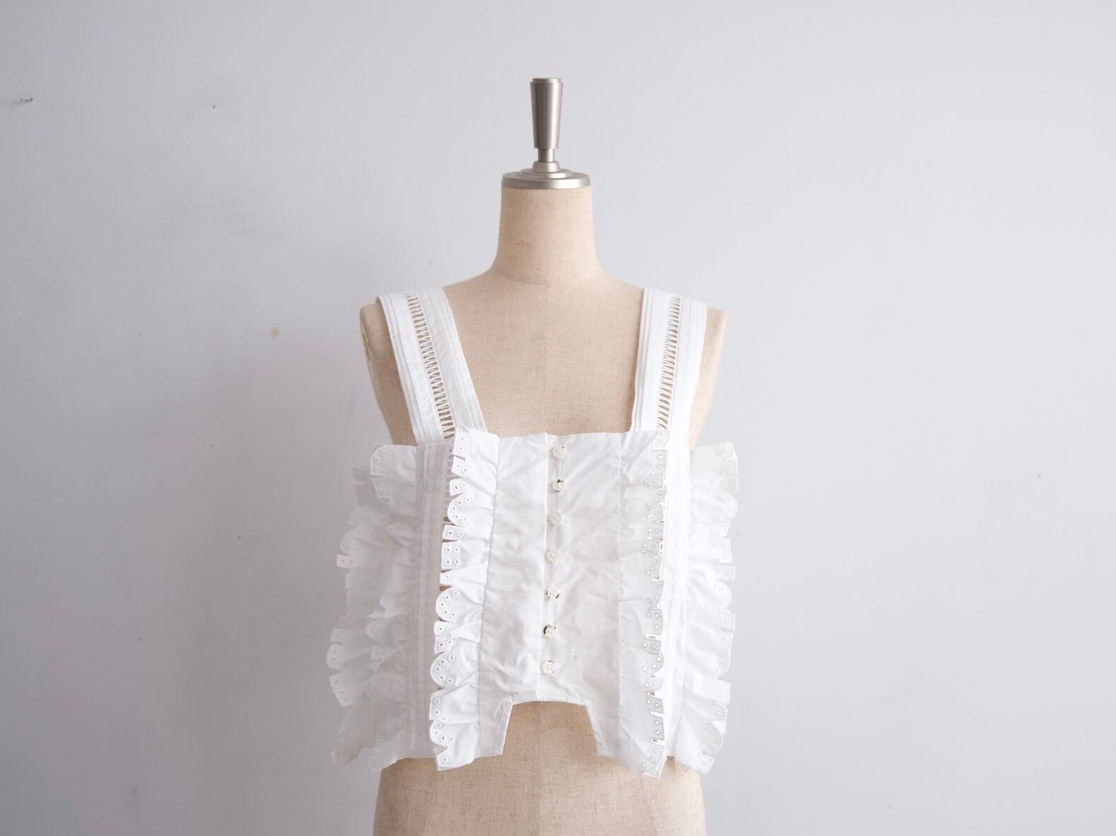 JUN MIKAMI “ カットラッフルCAM “ WHITE | Lapel online store