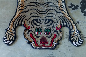 Tibetan Tiger Rug 《Mサイズ•シルク011》チベタンタイガーラグ