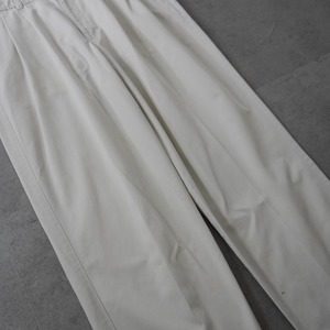 90s DOCKERS CHINO TROUSERS offwhite [W35L31相当] 古着