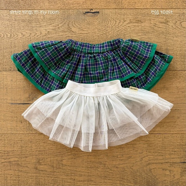 【取寄】egg toast|chouchou skirt|シュシュスカート|XXS-L(1-5号)|toddler|26 autumn