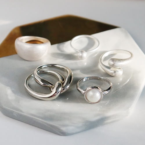 SET RINGS || 【通常商品】 NOVEMBER RING SET M || 5 RINGS || MIX || FRSG1009M