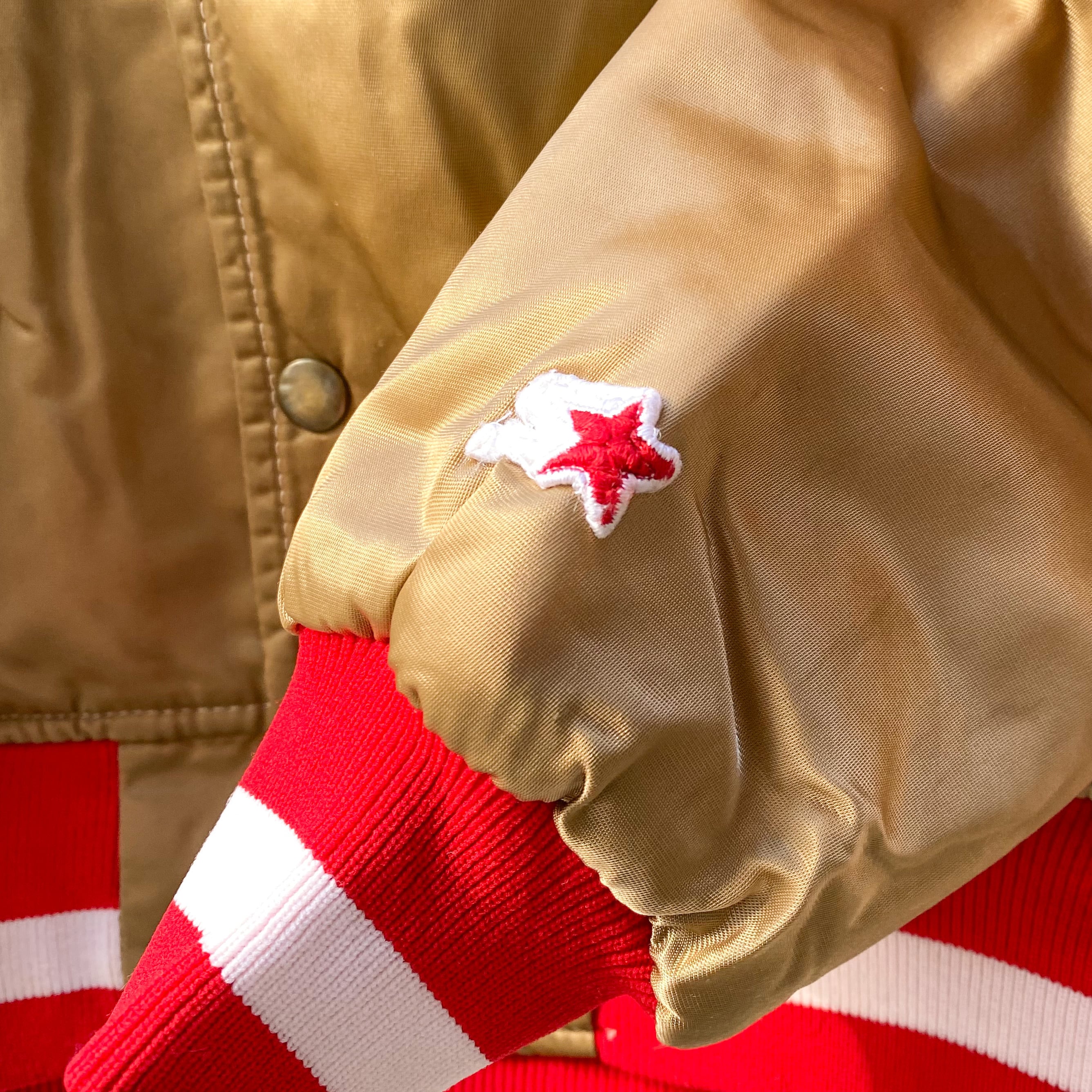 San Francisco 49ers nylon stadium jacket