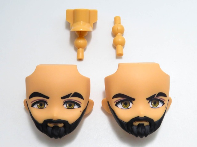 【1190】 アクアマン ヒーローズ・エディション 顔パーツ 普通、笑顔　ねんどろいど