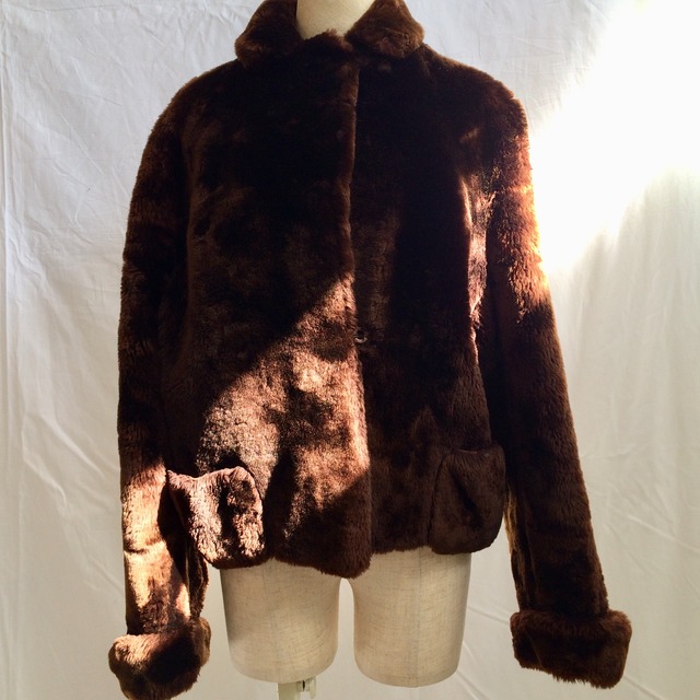 50s Mouton Fur Jacket