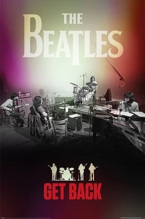 ビートルズ　ゲット・バック　The Beatles　Get Back　輸入ポスター　61cm x 91.5cm　POSP35184