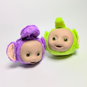 ☆VINTAGE 2000年初期☆【 Teletubbies ( テレタビーズ ) 】ぬいぐるみキーホルダー / フェイスキーホルダー 各種 〚アメリカン雑貨 アメトイ〛