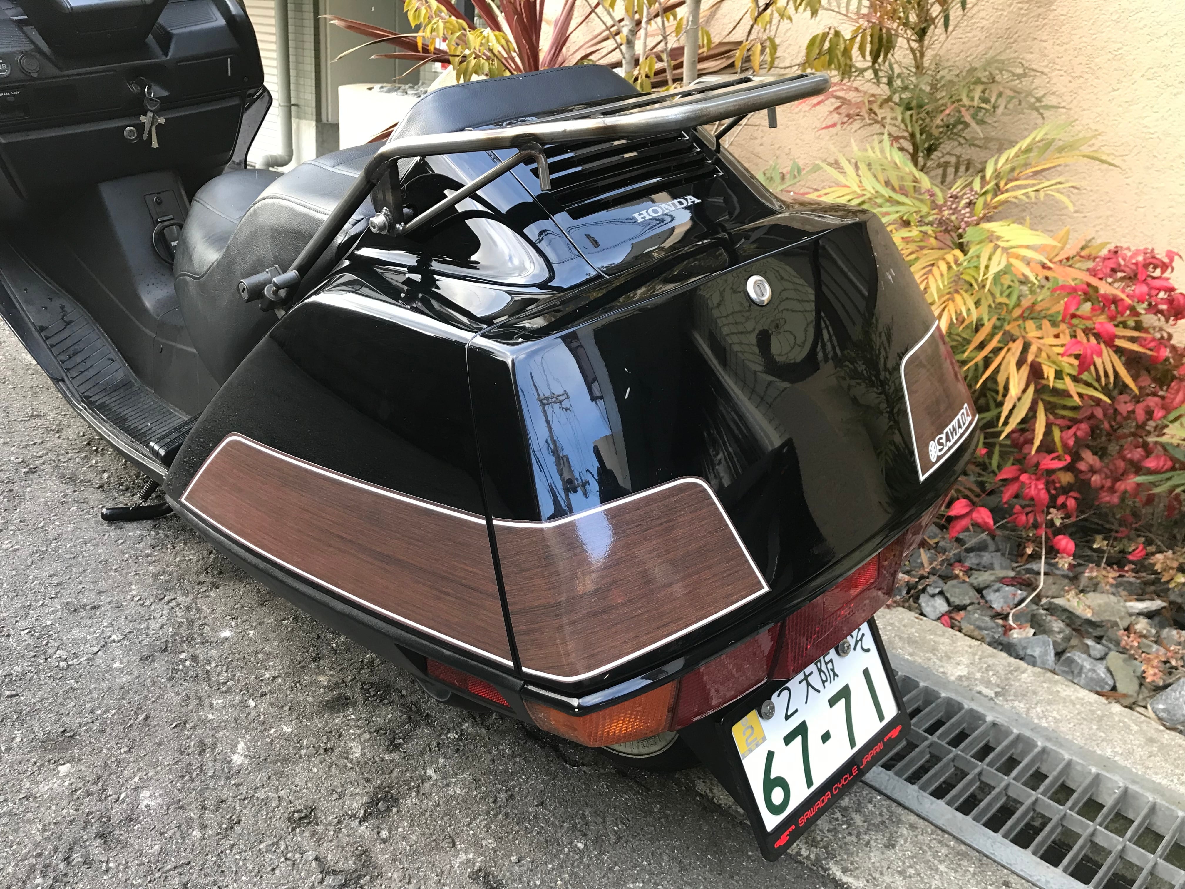 完売しました フュージョン用 ウッド調デカール(ダークブラウン) - 画像4