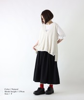 CUORE STORE/リネン混 Vネックベスト