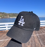 ’47 Brand/Baseball Cap/ LOS ANGELES DODGERS/ CLEAN UP/Black