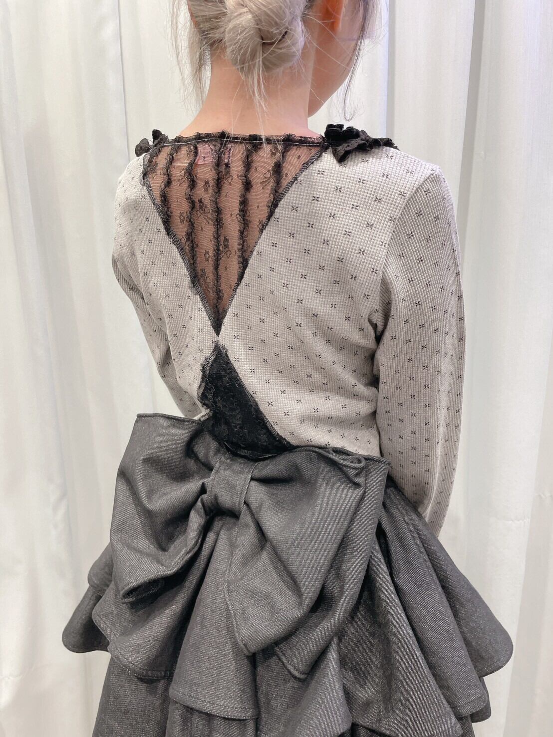 lilLilly トップス チェックレーストップス | lilLilly official webstore