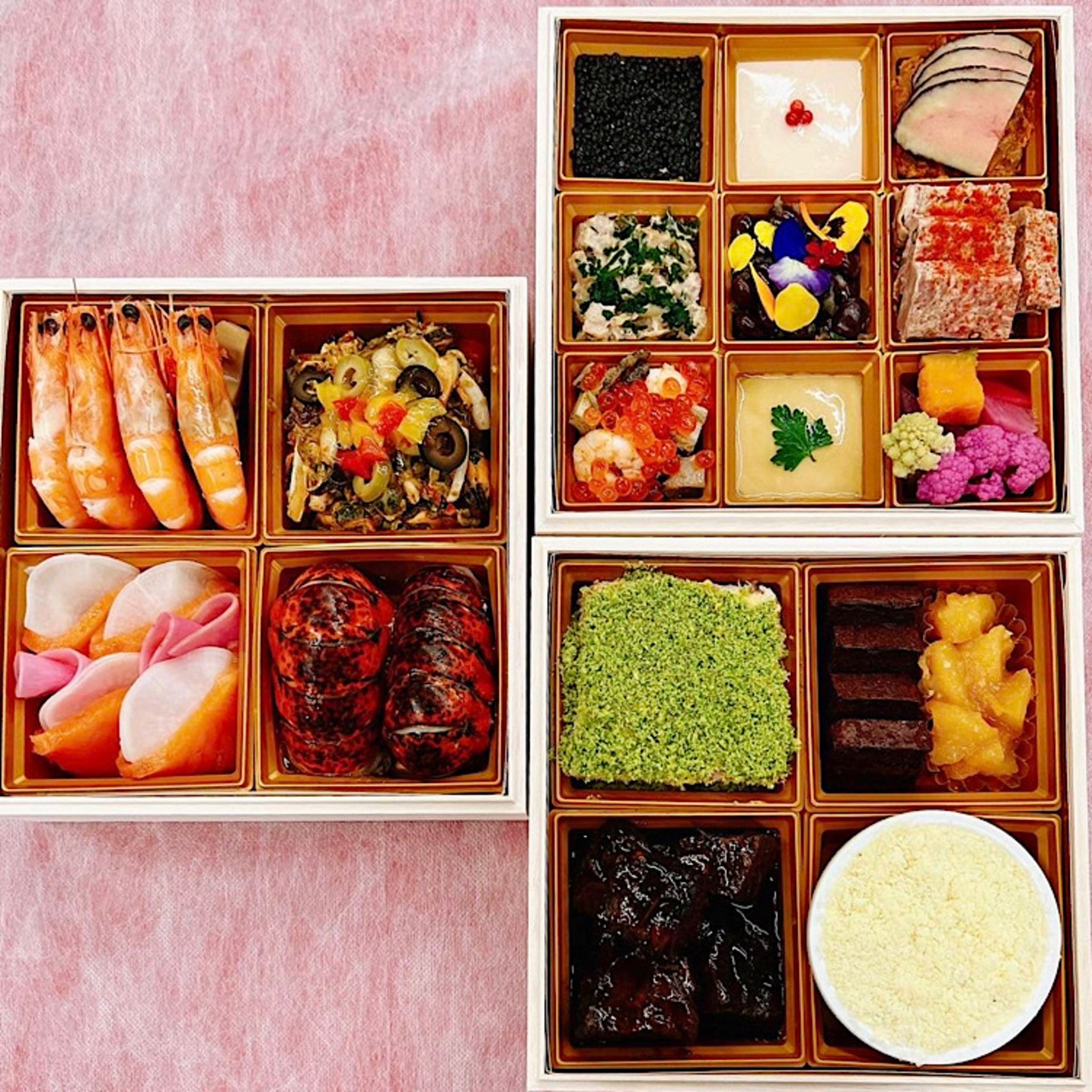 【店舗引渡し】数量限定フレンチおせち  Lien特製 贅沢三段重