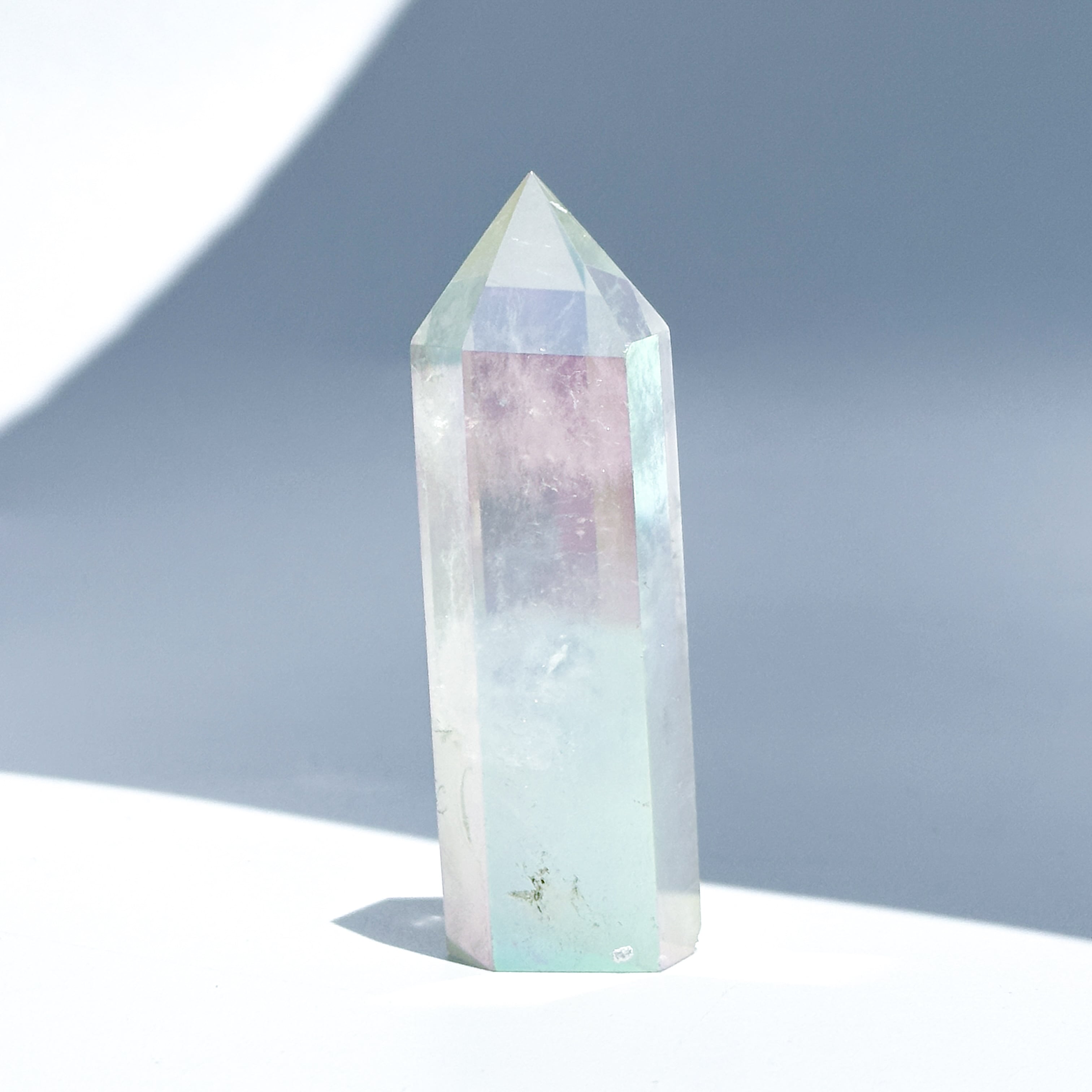 透明感◎エンジェルオーラクォーツ タワー 04◇ Angel Aura Quartz
