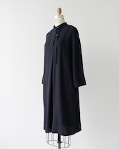 〈Hermès〉Collarless Dress
