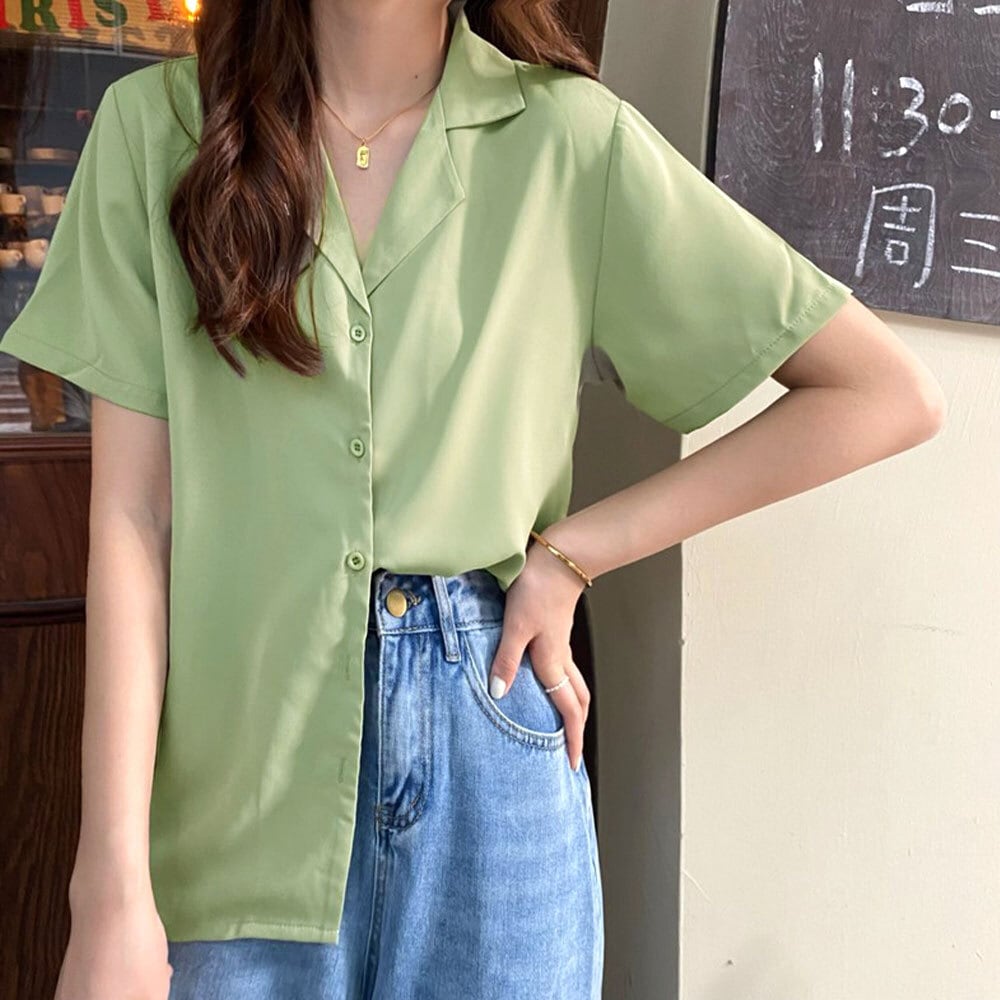 開襟 シャツ レディース 春夏 トップス 羽織り きれいめ 大人 かわいい ビジネス カジュアル オフィス 通勤 大人可愛い 大人女子