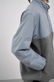 GOXO ゴーエックスオー スマイルハートダンブルパディングアノラック グレー