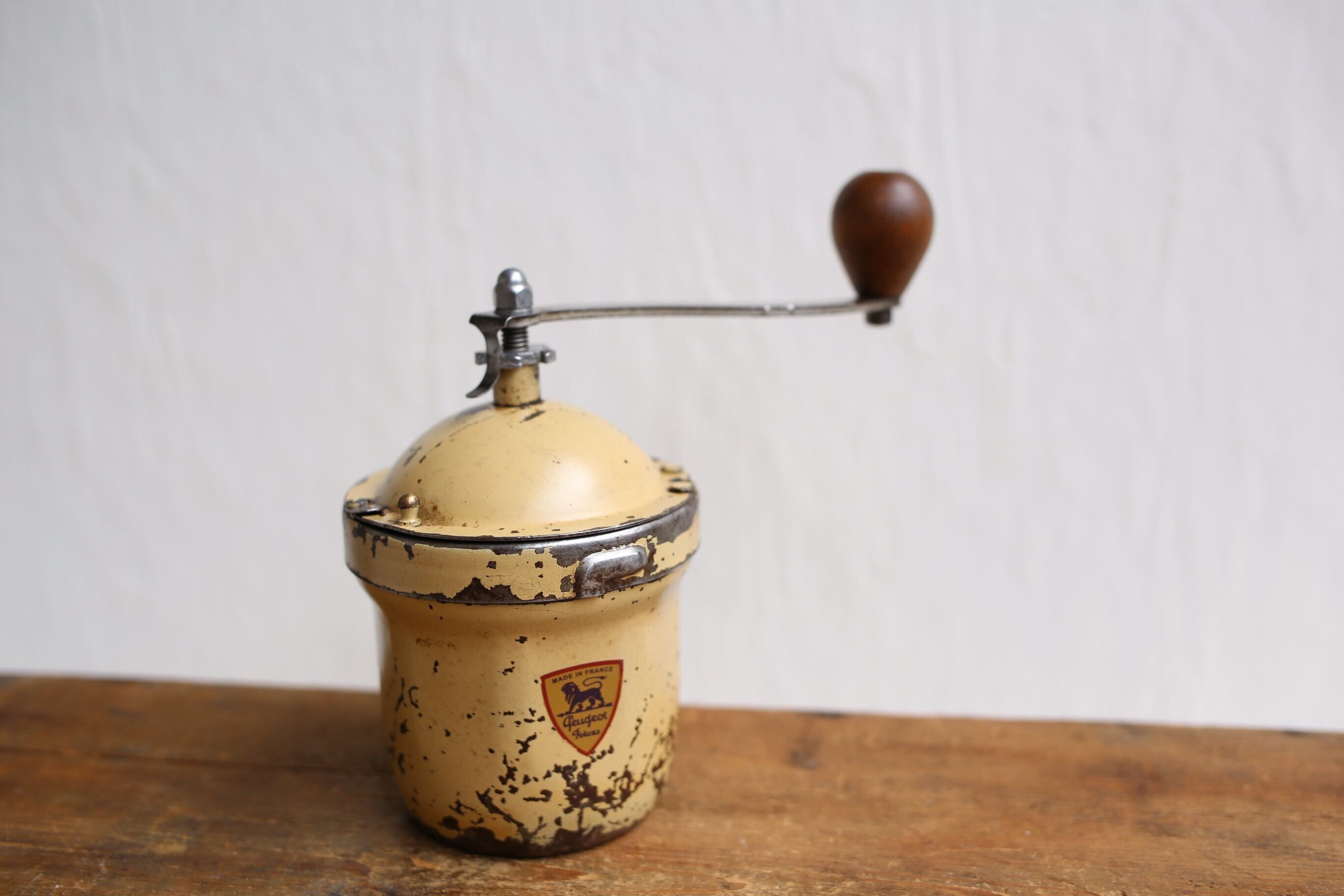 フランス アンティーク ヴィンテージ Peugeot プジョー コーヒーミル 『GI』 N-03265