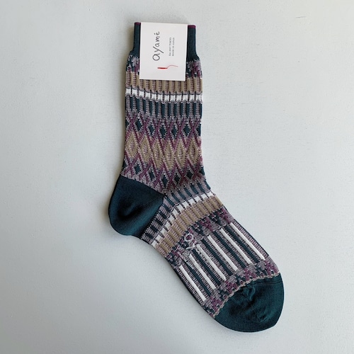 【Ayame】Basket Lunch socks/ AYM001/2102N