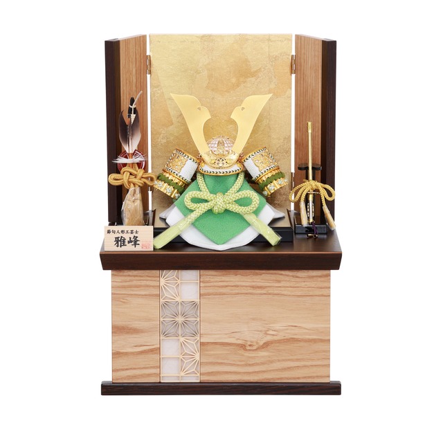 オンラインストア限定商品　　　　　5号　兜収納箱飾り