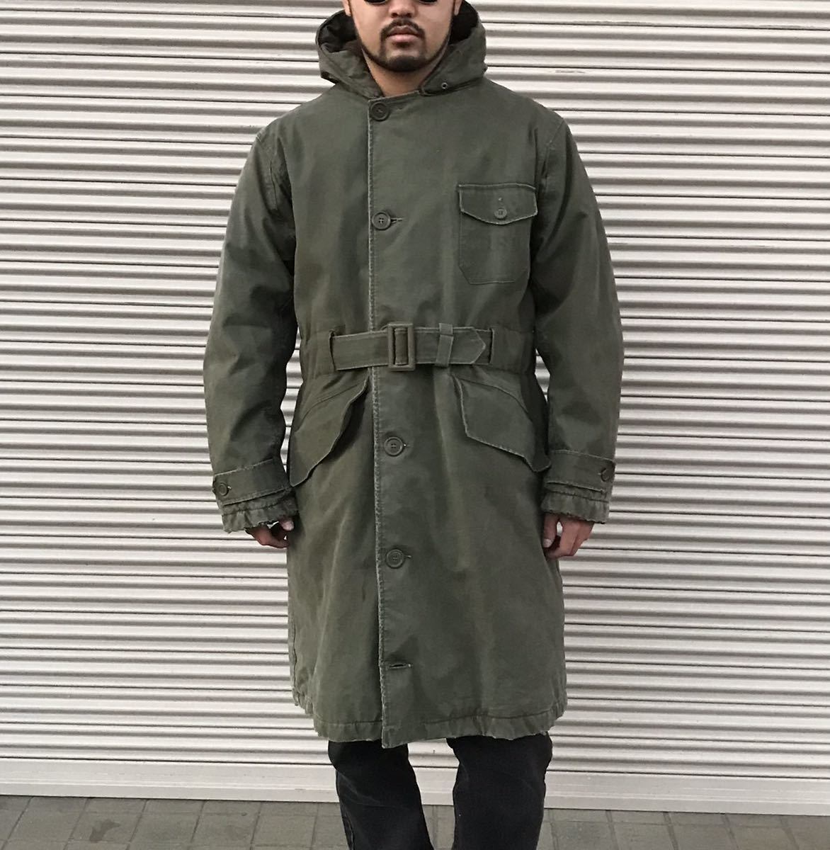 40s 米軍 U.S.N フード付き アルパカデッキコート ヴィンテージ 40s 米軍 U.S.N フード付き アルパカデッキコート ヴィンテージ 極上
