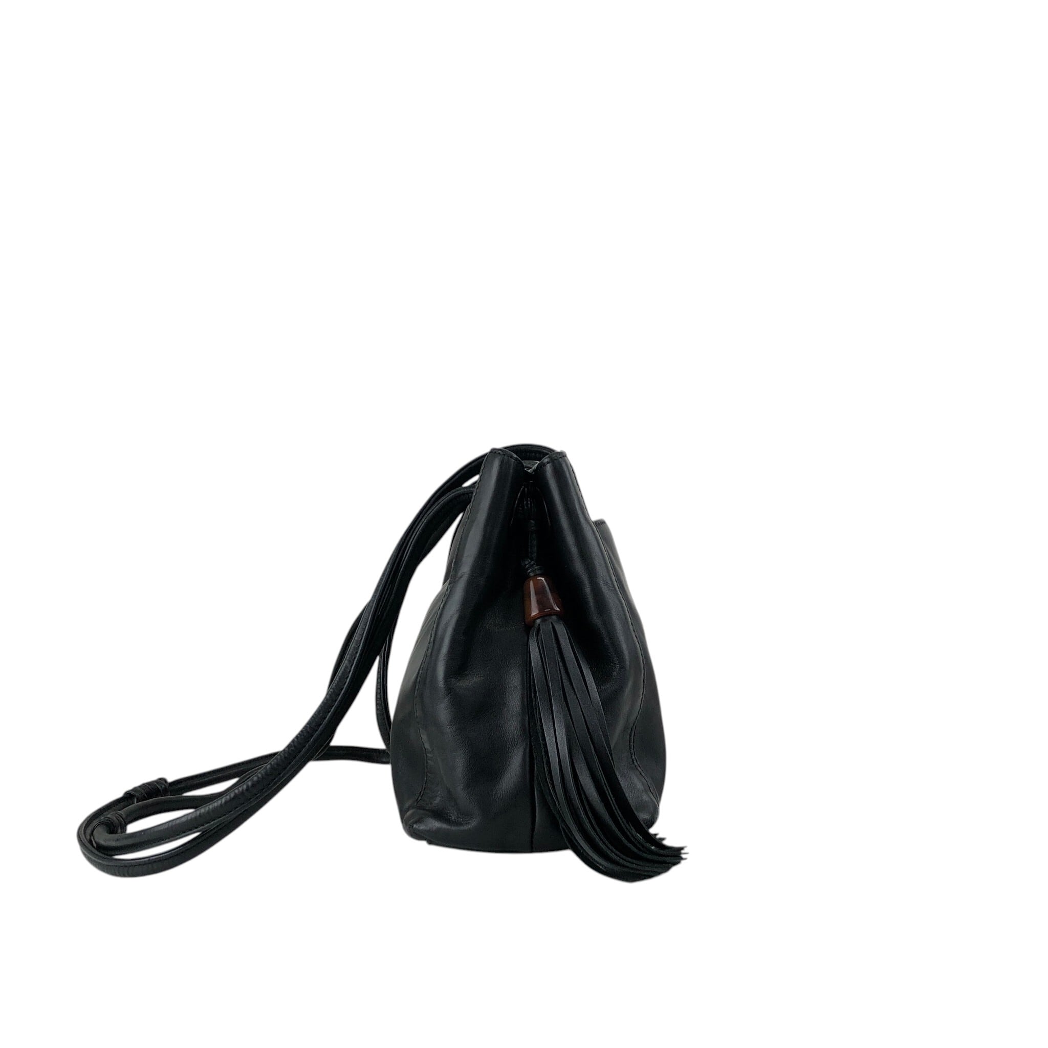 CHANEL シャネル ショルダーバッグ ブラック ココマーク レザー