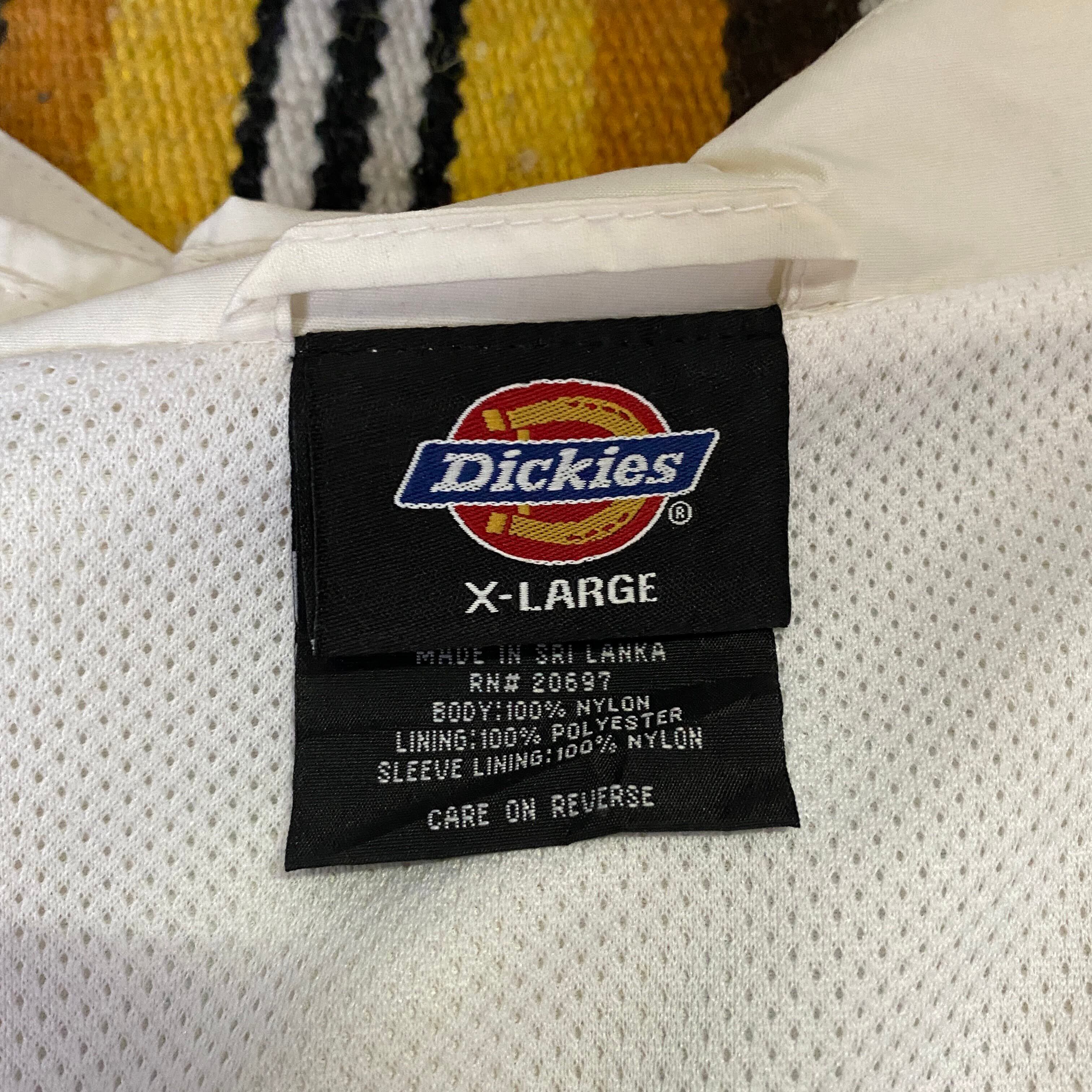 XLARGE ワークジャケット 刺繍ロゴ ワンポイントロゴ Dickies