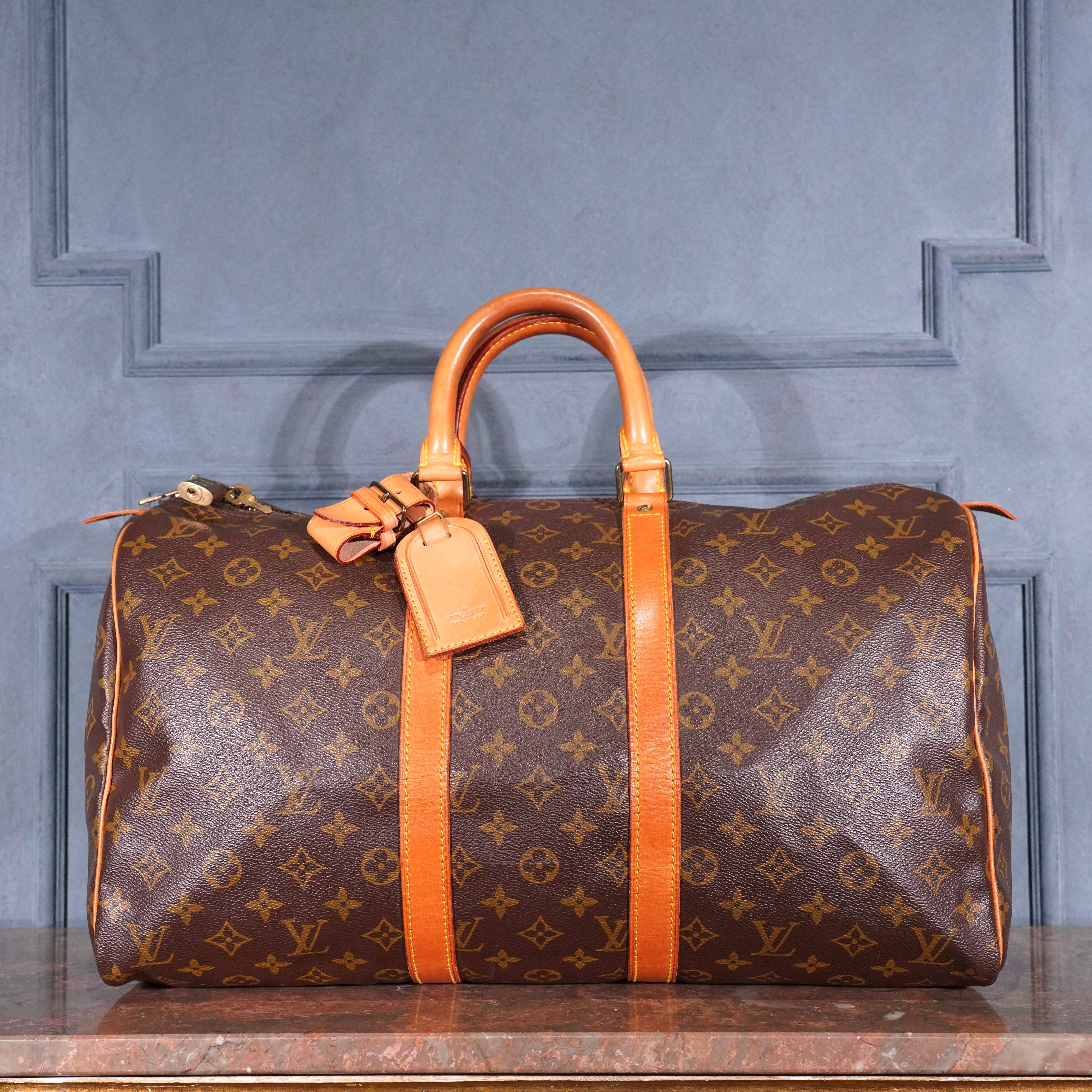 LOUIS VUITTON M41418 VI8902 MONOGRAM PATTERNED BOSTON BAG MADE IN