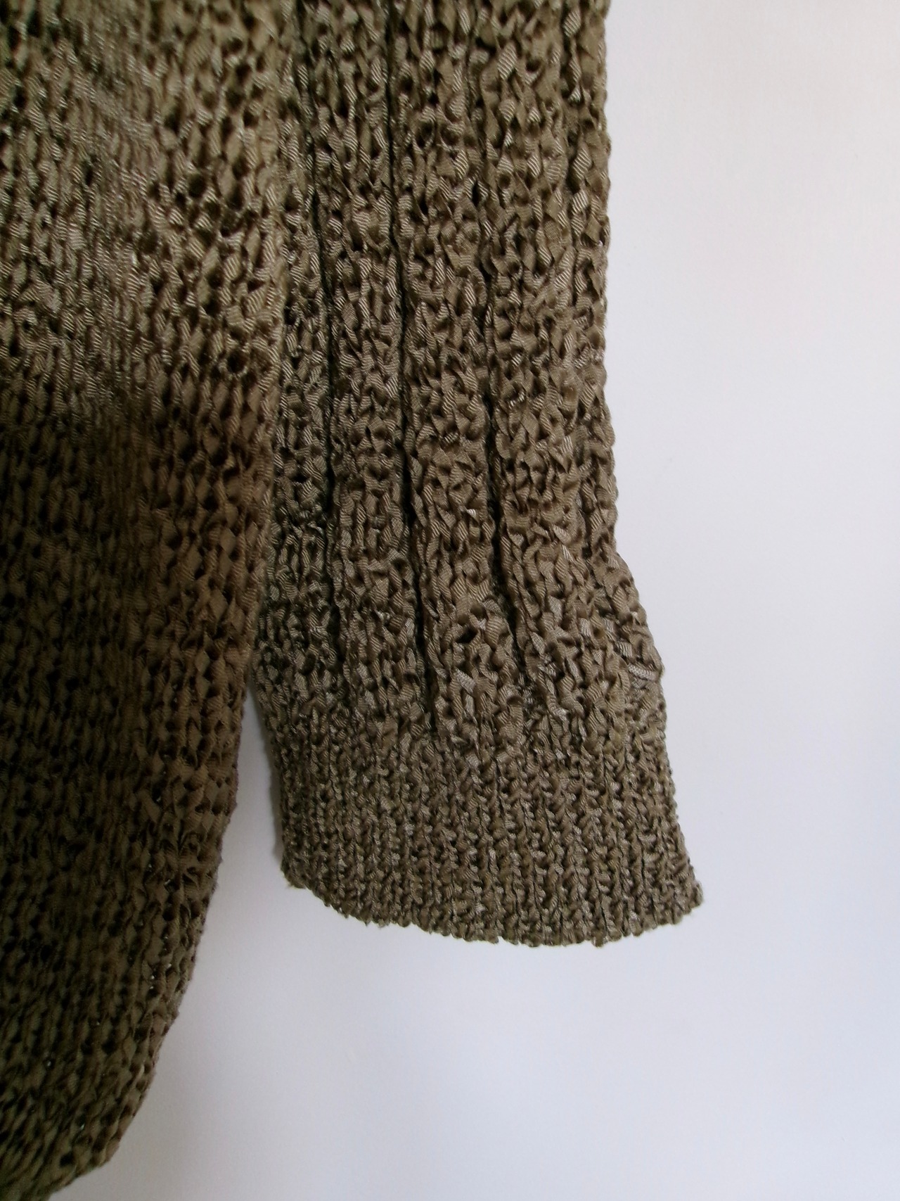 Autumn knit top | デザインニット