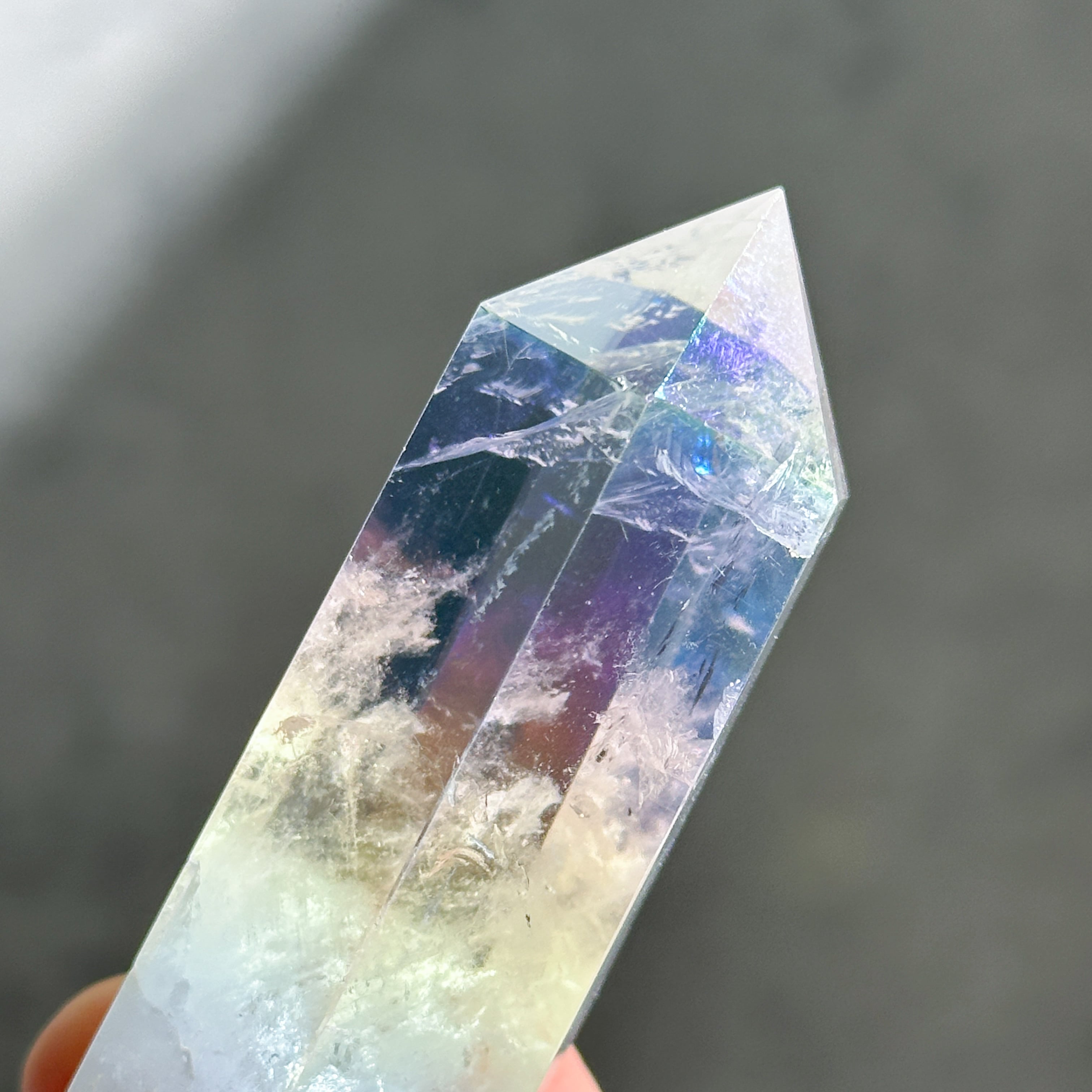 透明感◎エンジェルオーラクォーツ タワー92◇ Angel Aura Quartz